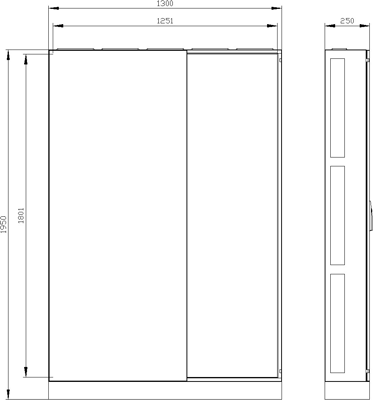 8GK1323-8KP53 Siemens Switch Cabinets, server cabinets Image 2