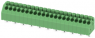 Leiterplattenklemme, 21-polig, RM 3.5 mm, 0,2-1,5 mm², 8 A, Federklemmanschluss, grün, 1985386