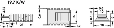 10035042 Fischer Elektronik Heat Sinks Image 2