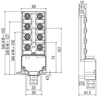 1807640000 Weidmüller Sensor-Aktor Verteilerboxen Bild 2