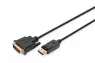 Adapterkabel DisplayPort Typ DB auf DVI, 2 m