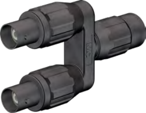 67.9783-21 Stäubli Electrical Connectors Koaxial Adapter Bild 1