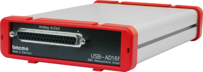 USB-AD16F bmcm USB-Messsysteme