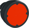 Drucktaster, unbeleuchtet, tastend, Bund rund, rot, Frontring schwarz, Einbau-Ø 22 mm, ZB5AC480