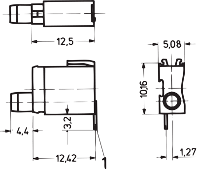 69004-130 SCHROFF Laborsteckverbinder