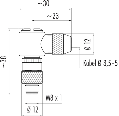 99 3365 00 03 binder Sensor-Aktor Rundsteckverbinder Bild 2