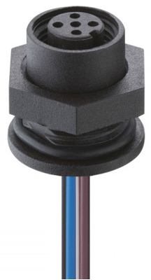 1221 04 T16CW100 0,5M Lutronic Sensor-Aktor Kabel