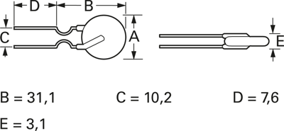 60R375XH Littelfuse Rückstellende PTC-Sicherungen Bild 2