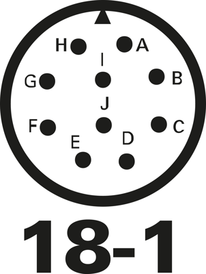 97-18-1P(431) Amphenol Sonstige Rundsteckverbinder