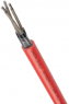 Polymer-Compound Bahnleitung UNIRAIL S 50264-3-2 600V MM FR 2 x 1,5 mm², ungeschirmt, rot