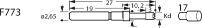 F77317B230G300 Feinmetall Prüfstifte