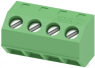 Leiterplattenklemme, 4-polig, RM 5.08 mm, 0,14-1,5 mm², 12 A, Schraubanschluss, grün, 1877504