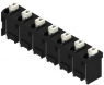 Leiterplattenklemme, 7-polig, RM 7.5 mm, 0,13-1,5 mm², 12 A, Federklemmanschluss, schwarz, 1870330000