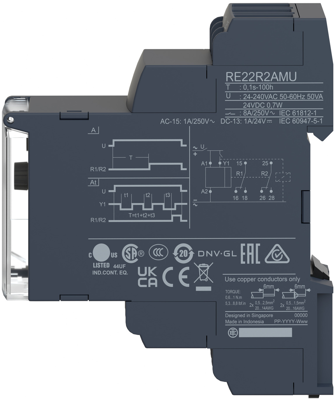 RE22R2AMU Schneider Electric Time Relays Image 2