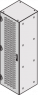 Tür perforiert, für Varistar, EMV, mit 4-Punkt-Verriegelung, RAL 7035, 1200H 600 B