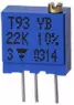 T93YA 1K0 10% Vishay Trimmpotentiometer