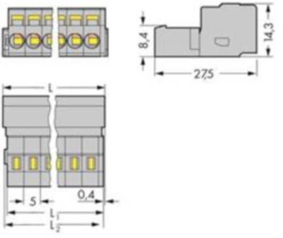 231-605 WAGO PCB Connection Systems Image 2