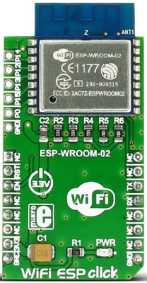 MIKROE-2542 MikroElektronika WLAN Module Bild 1