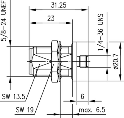 100024188 Telegärtner Koaxial Adapter Bild 2