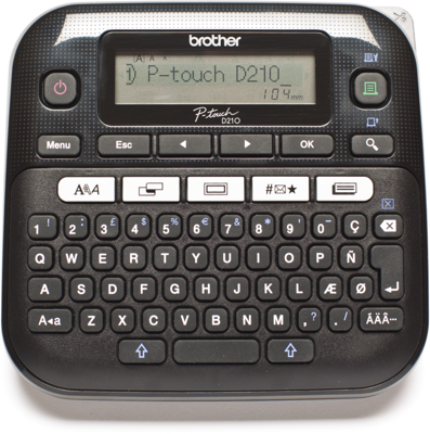 P-TOUCH D210 VP Brother Beschriftungsgeräte, Drucker