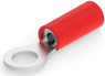 Isolierter Ringkabelschuh, 0,3-1,42 mm², AWG 22 bis 16, 4.17 mm, M4, rot