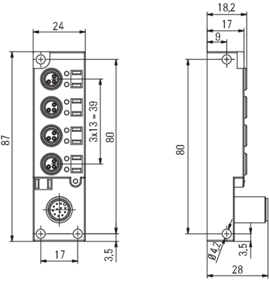 1449400000 Weidmüller Sensor-Aktor Verteilerboxen Bild 2