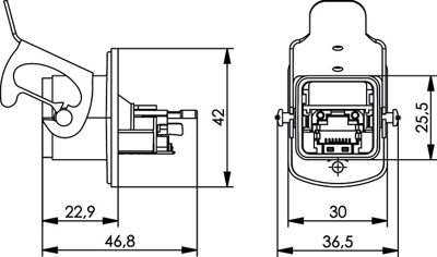 100007420 Telegärtner Modular Connectors Image 2