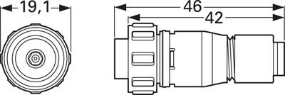 PX0415/1 BULGIN Koaxialsteckverbinder Bild 5