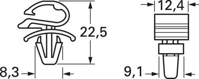 PMCC38H25-C Panduit Cable Holders