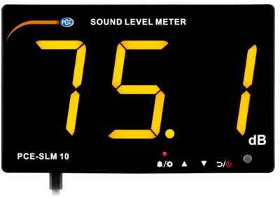 PCE-SLM 10 PCE Instruments Luxmeter, Schallpegelmesser, Magnetfeldtester Bild 1