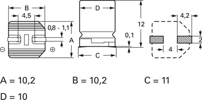 E-RS3065 Frolyt Elektrolyt Kondensatoren Bild 2