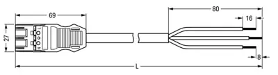 771-9993/3206-101 WAGO Vorkonfektionierte Steckverbindersysteme Bild 2