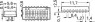 CHS-08MA Nidec Copal Slide Switches and Coding Switches