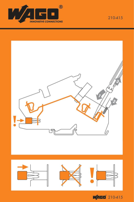 210-415 WAGO Zubehör für Anschlussklemmen