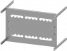SIVACON S4 Montageplatte 3VA12 (250A), 3-polig, Stecksockel, 8US-Aufbau, 8PQ60008BA36