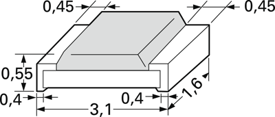 RC1206FR-7W1R5L Yageo SMD Widerstände