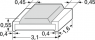 Widerstand, Dickschicht, SMD 1206 (3216), 10 Ω, 0.25 W, ±1 %, RC1206FR-0710RL