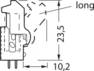 1393558-4 AMP Zubehör für Platinen Steckverbinder, Verbindungssysteme