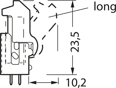 1393558-4 AMP Zubehör für Platinen Steckverbinder, Verbindungssysteme