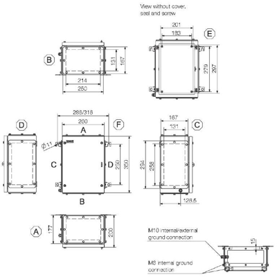 1194850000 Weidmüller General Purpose Enclosures Image 2