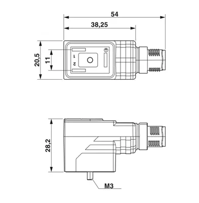 1409337 Phoenix Contact DIN Valve Connectors Image 2