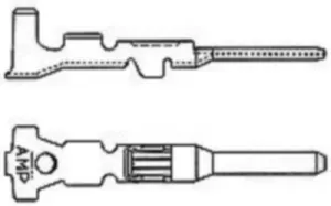 282109-1 AMP Crimpkontakte