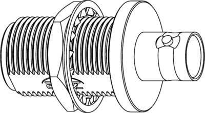 082-6532 Amphenol RF Koaxial Adapter Bild 2