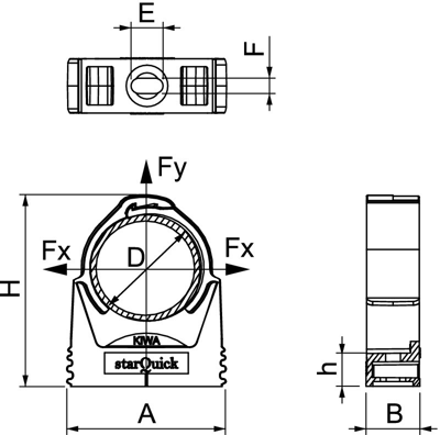 2146053 OBO Bettermann Zubehör für Kabelmanagement Bild 2