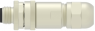Stecker, 4-polig, Schraubanschluss, Schraubverriegelung, gerade, T4111011041-000
