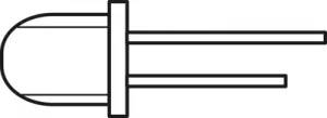 HLMP1719 Broadcom Leuchtdioden, LED