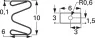 FCB-063G3060100B-AU-SMD MTC Kontaktfederstreifen