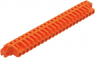 Buchsenleiste, 22-polig, RM 5.08 mm, abgewinkelt, orange, 232-282/031-000