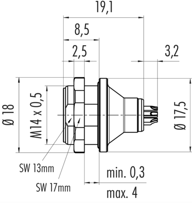 09 4928 081 07 binder Other Circular Connectors Image 2