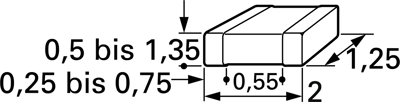 2238 970 11545 Yageo Keramik Kondensatoren